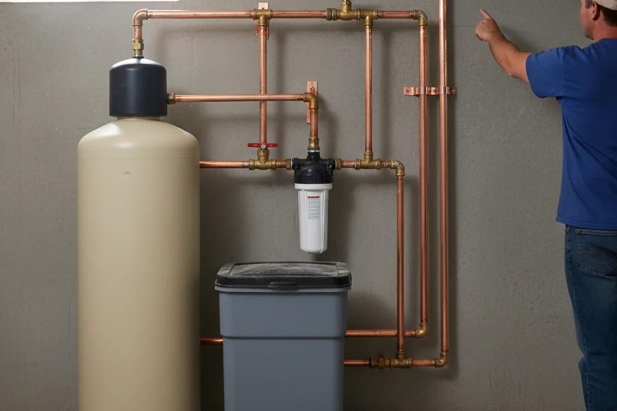 Whole-house water treatment system installed in Palmer